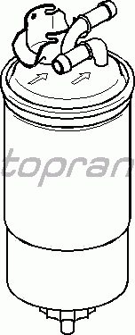 Топливный фильтр TOPRAN 107 725