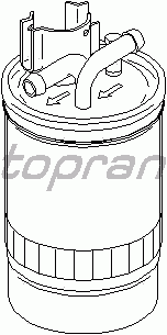 Топливный фильтр TOPRAN 109 048