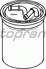Топливный фильтр TOPRAN 110 862