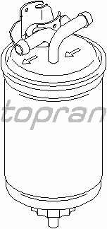 Топливный фильтр TOPRAN 108 503