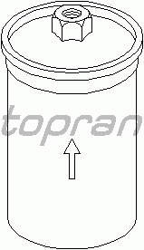 Топливный фильтр TOPRAN 104 276