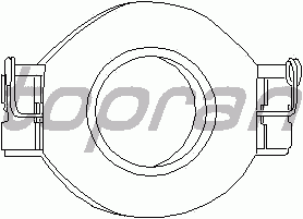 Выжимной подшипник TOPRAN 101 773