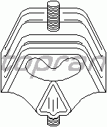 Подушка двигателя TOPRAN 104 280