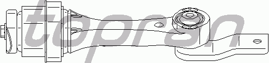 Подушки КПП TOPRAN 108 244