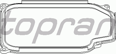 Прокладка поддона КПП TOPRAN 108 754