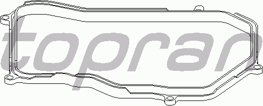 Прокладка поддона КПП TOPRAN 108 753