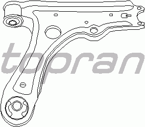 Рычаг подвески TOPRAN 103 031