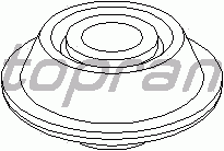 Сайлентблок рычага TOPRAN 103 613