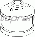 Сайлентблок важеля TOPRAN 104 184