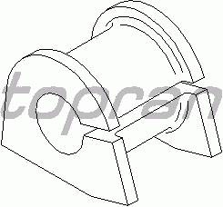 Опора, стабілізатор TOPRAN 107 357