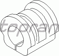 Втулка стабилизатора TOPRAN 109 687