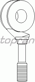 Тяга / стойка стабилизатора TOPRAN 108 848
