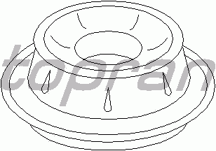 Опора стойки TOPRAN 103 490