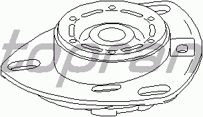 Опора стойки TOPRAN 103 745