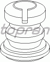 Отбойник амортизатора TOPRAN 103 672
