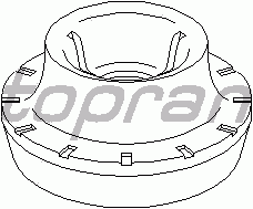 Опора стойки TOPRAN 103 491