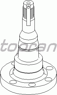 Ступица колеса TOPRAN 103 511