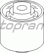 Втулка, балка моста TOPRAN 103 748