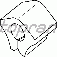 Опора, стабілізатор TOPRAN 109 877