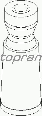 Отбойник амортизатора TOPRAN 103 749