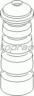 Отбойник амортизатора TOPRAN 102 827
