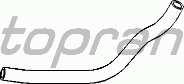 Шланг радиатора TOPRAN 102 871