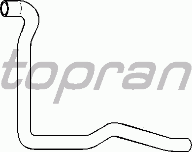 Шланг отопителя TOPRAN 108 316