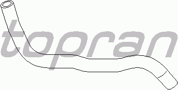 Шланг радиатора TOPRAN 108 318