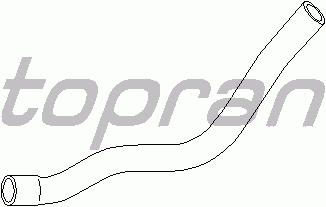 Шланг радиатора TOPRAN 108 317