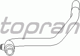 Шланг радіатора TOPRAN 108 313