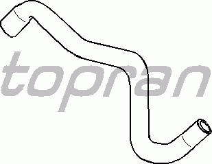 Шланг радиатора TOPRAN 108 312