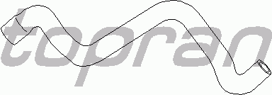 Шланг радиатора TOPRAN 108 311