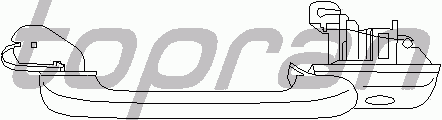 Ручка двери TOPRAN 103 095