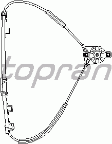 Стеклоподъемник TOPRAN 102 885