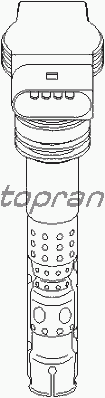 Катушка зажигания TOPRAN 109 541