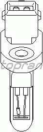 Датчик температуры воздуха TOPRAN 110 465