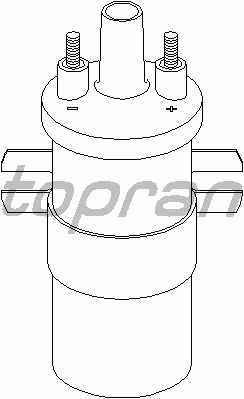 Катушка зажигания TOPRAN 103 240