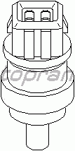 Датчик температуры охлаждающей жидкости TOPRAN 109 245