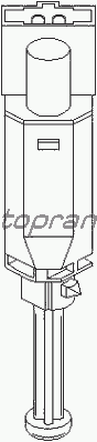 Выключатель, привод тормоза (механизм газораспределения) TOPRAN 110 169