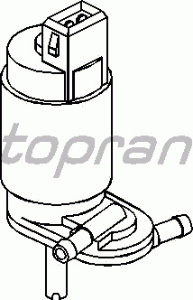 Насос омывателя TOPRAN 103 173