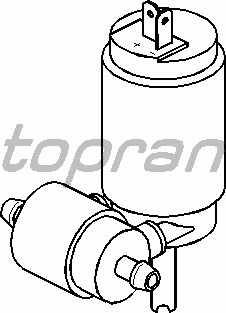Насос омывателя TOPRAN 103 443