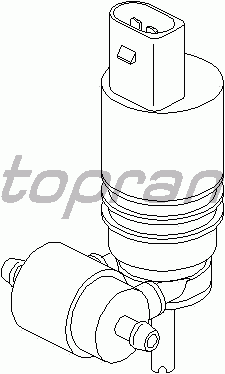 Насос омывателя TOPRAN 107 819