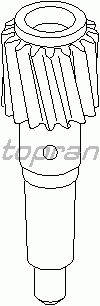 Трос спидометра TOPRAN 102 689