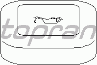 Пробка заливной горловины TOPRAN 500 345