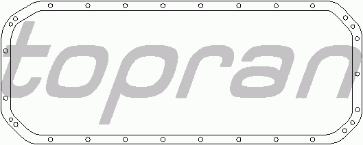 Прокладка поддона TOPRAN 500 778
