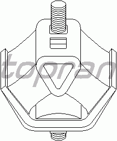 Подушка двигателя TOPRAN 500 001