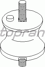 Подушки КПП TOPRAN 500 035