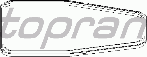 Прокладка поддона КПП TOPRAN 500 781