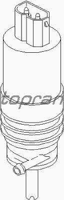 Насос омывателя TOPRAN 500 555