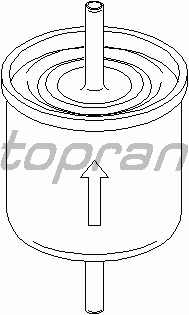 Топливный фильтр TOPRAN 300 051